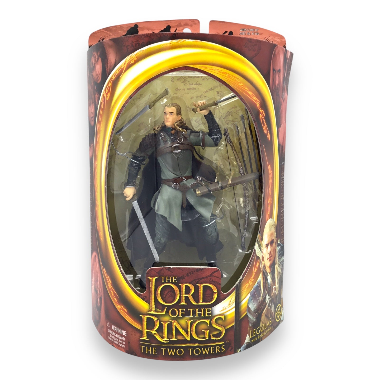 Lord of the Rings The Two Towers – Legolas in Rohan Armor (Toy Biz