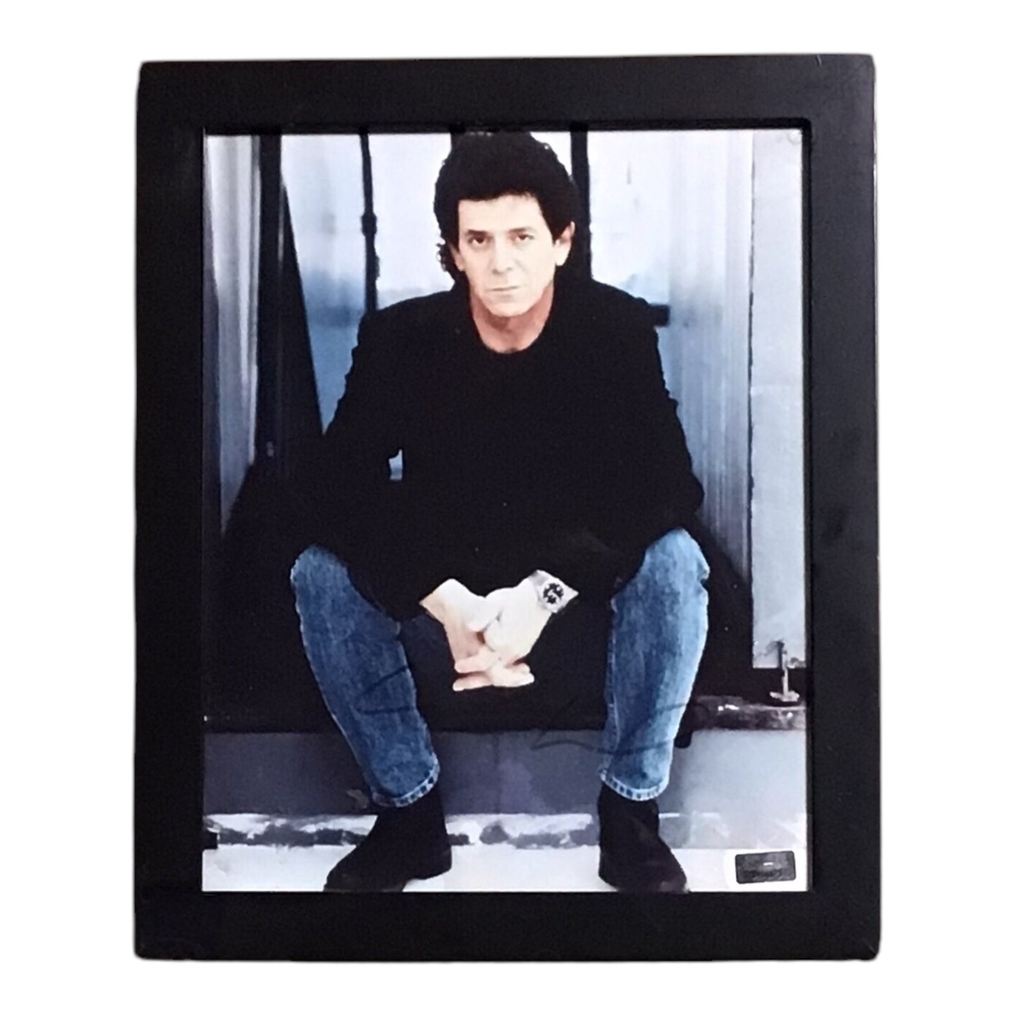 Lou Reed Signed Photograph (Framed)