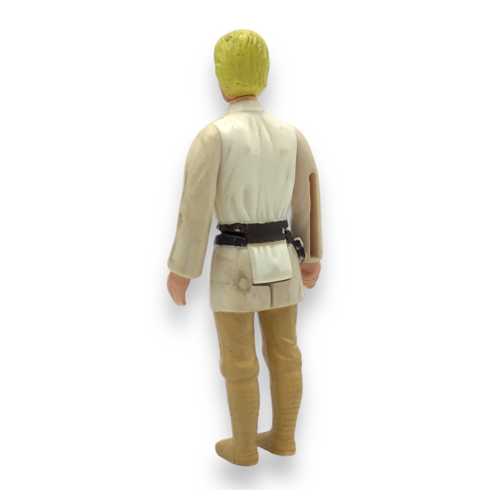 Luke Skywalker Star Wars Kenner Figure Yellow Hair 1977 HK COO Loose