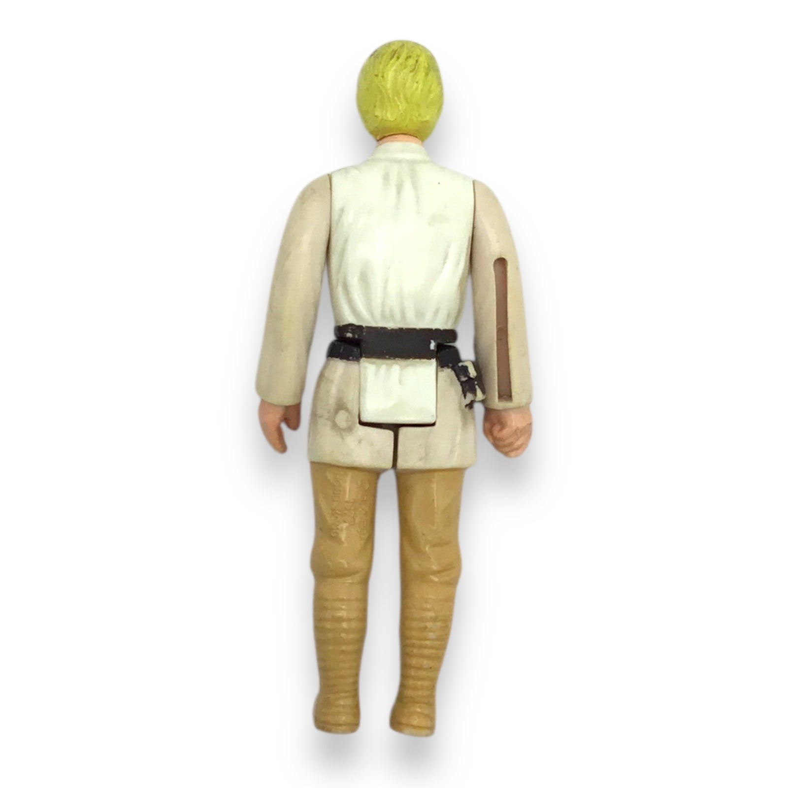 Luke Skywalker Star Wars Kenner Figure Yellow Hair 1977 HK COO Loose