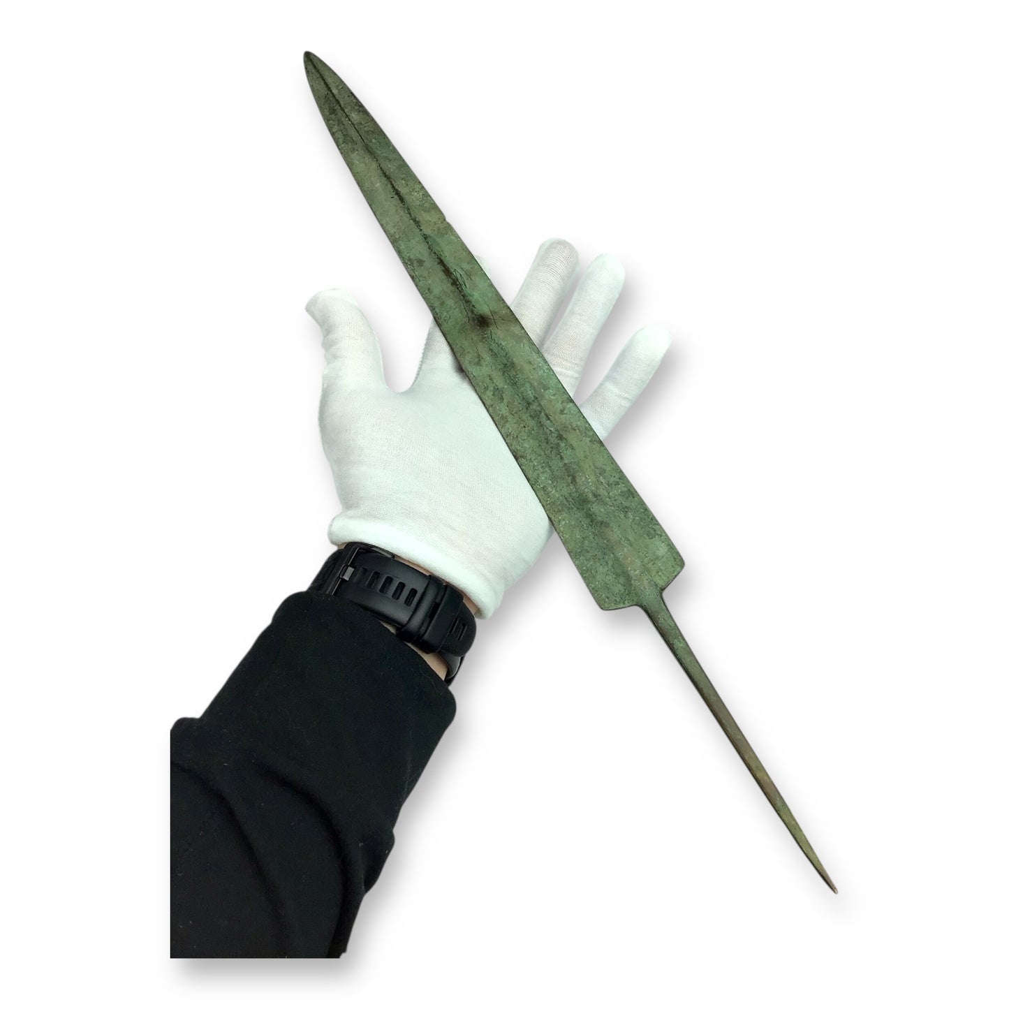 Luristan Bronze Sword Long Form w/ Tang c. 10th-6th Century B.C.