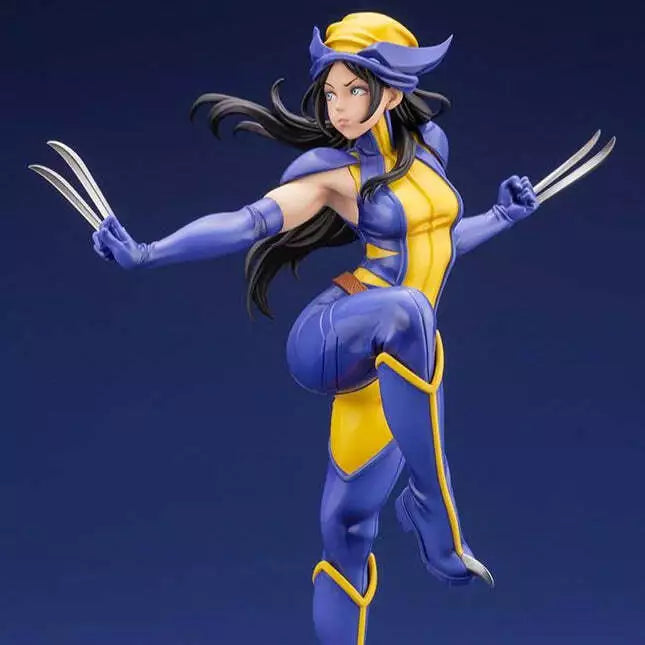 MARVEL UNIVERSE WOLVERINE LAURA KINNEY BISHOUJO STATUE - Unmasked face –  Collectors Crossroads