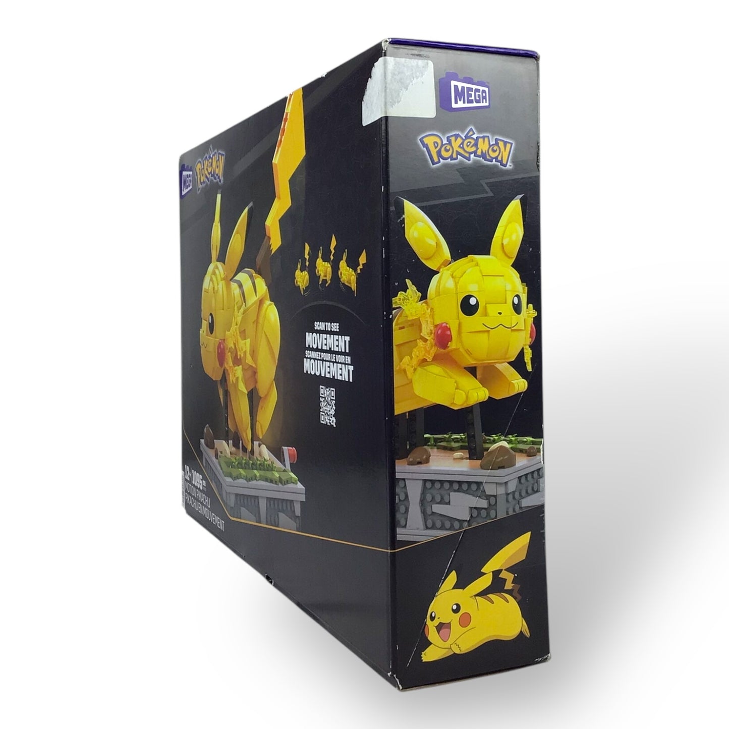 MEGA Pokémon Motion Pikachu Building Set 1095 Pieces – Limited Edition