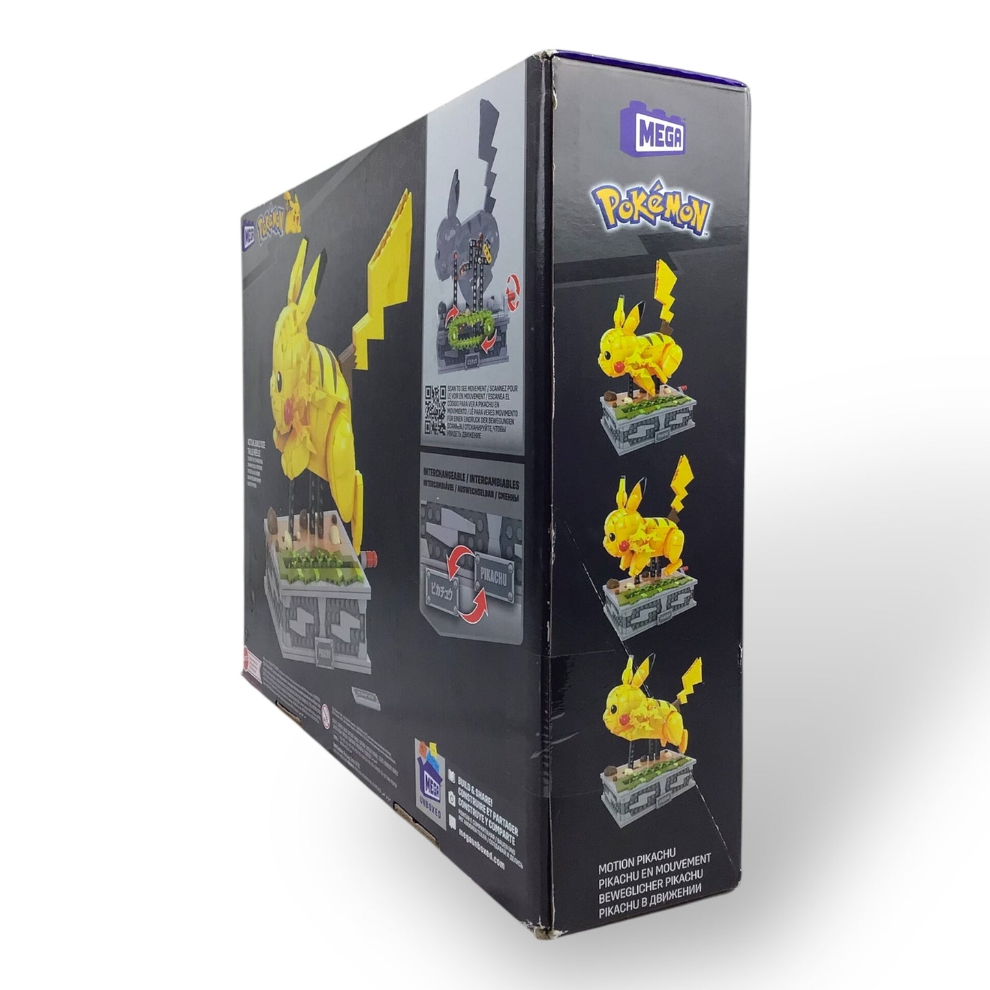 MEGA Pokémon Motion Pikachu Building Set 1095 Pieces – Limited Edition