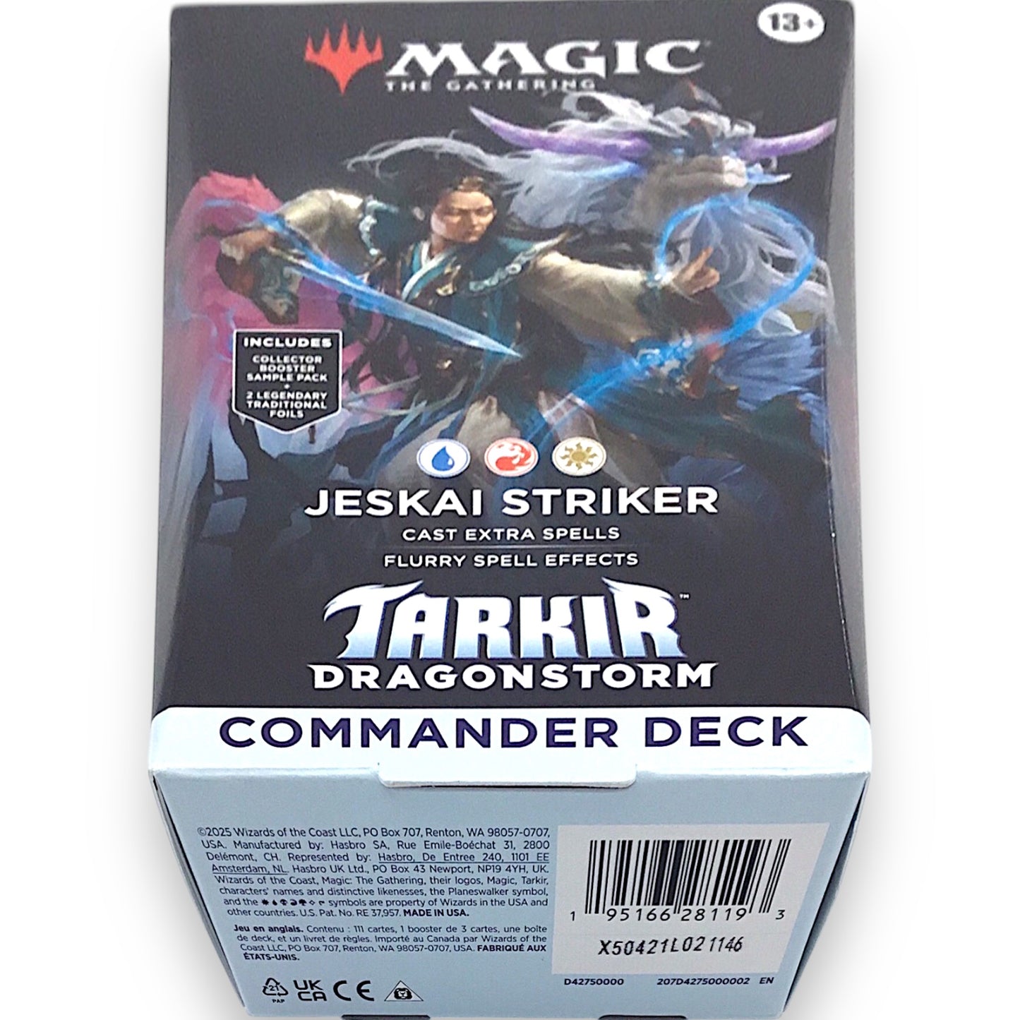 MTG Jeskai Striker Tarkir Dragonstorm Commander Deck