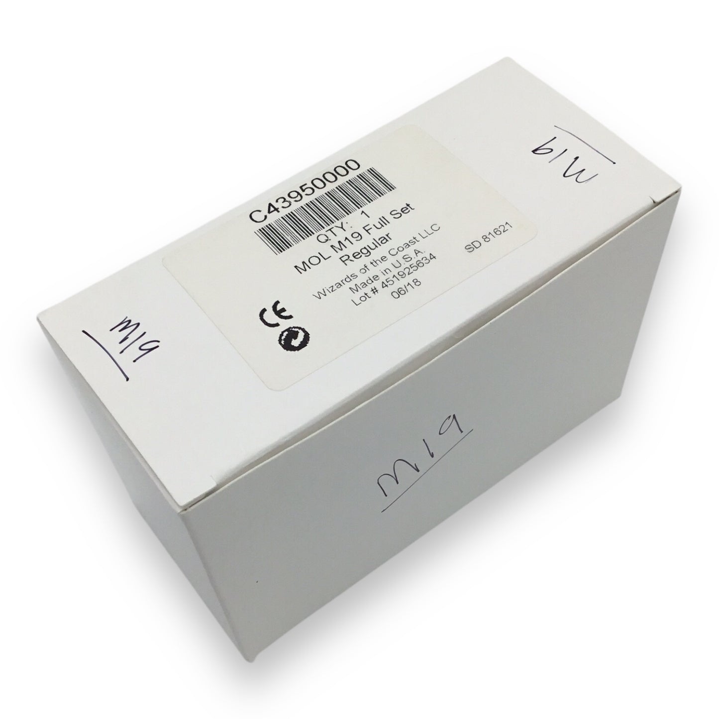 Magic: The Gathering Core Set 2019 (M19) Regular Full Set (Unsealed, Complete)