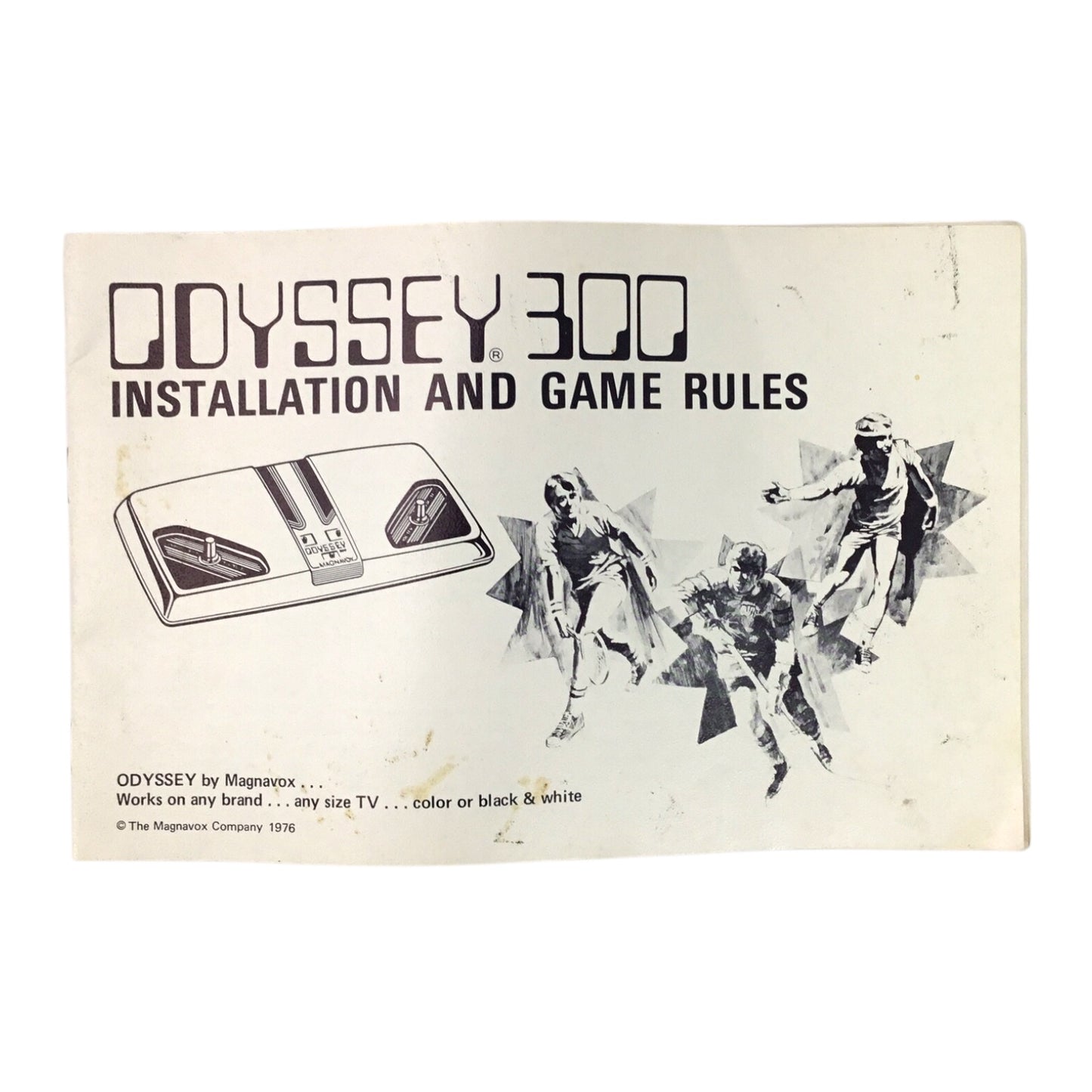 Magnavox Odyssey 2 Console with Box & Controllers - Untested