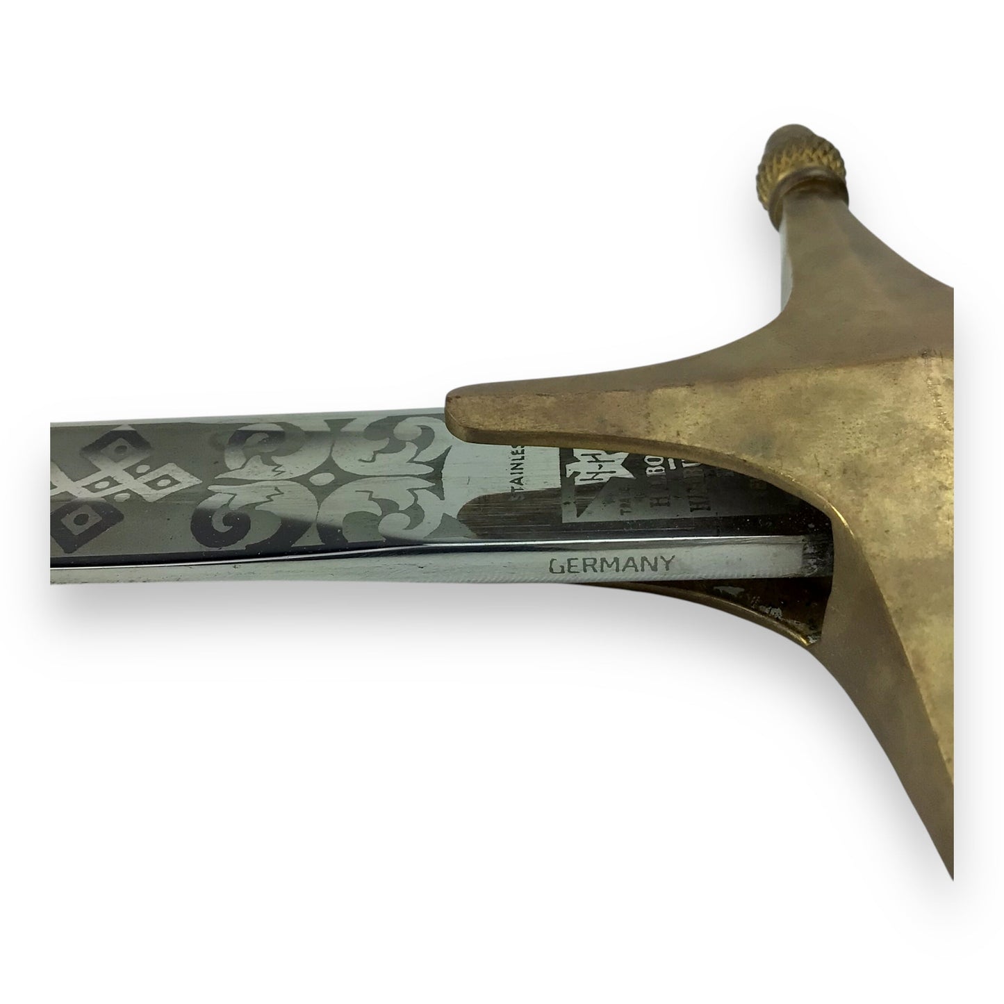 Marine Officer Mameluke Sword & Scabbard Named to Lyonel Kent Roepke 1936–1979