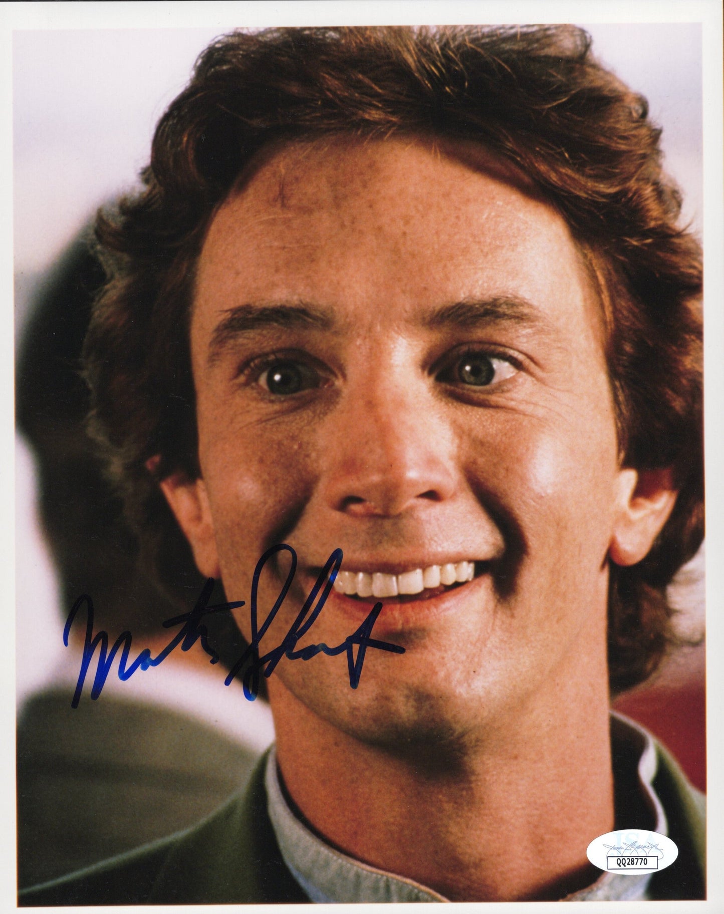 Martin Short Signed Photo 8x10, Martin Short Autograph in Pure Luck, JSA and PSA Letter Double Certified Authentic QQ28770