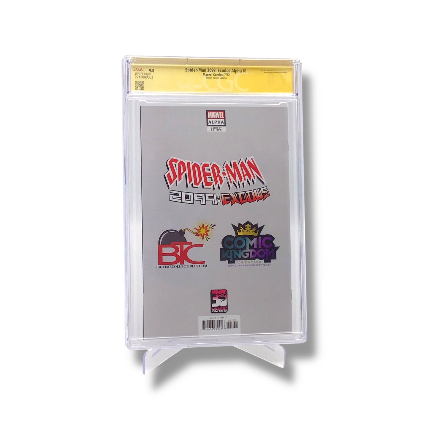 Marvel Comics - Spider-Man 2099: Exodus Alpha #1 (7/22) | CGC Graded Comic (9.8) Signed