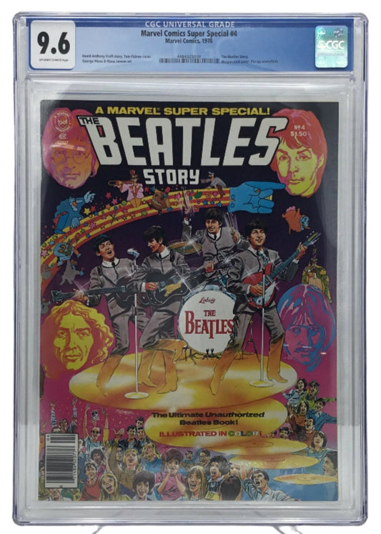Marvel Comics Super Special #4 (1978) - The Beatles Story - CGC 9.6