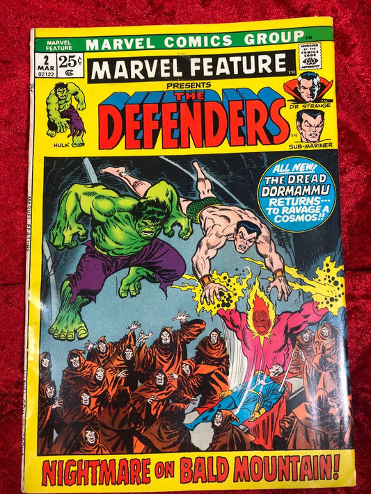 Marvel Feature #2- Second Appearance of the Defenders