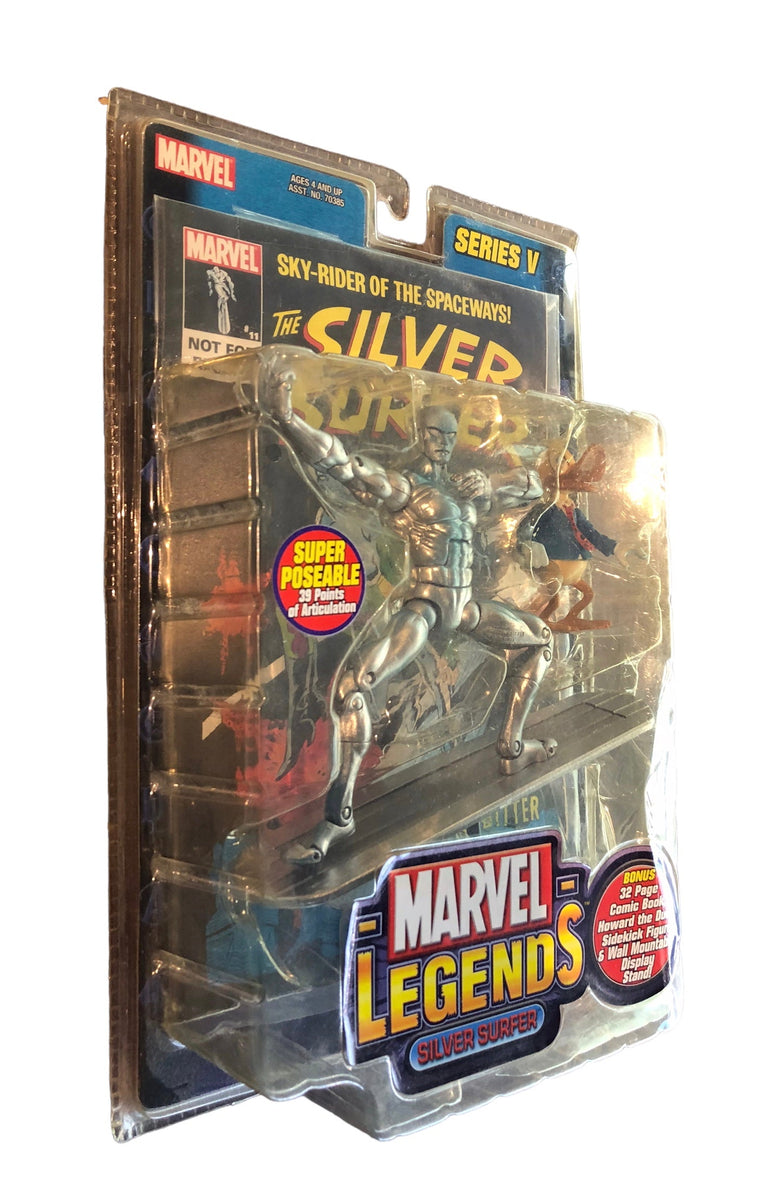 Marvel Legends Silver Surfer & Howard The Duck Figure Series 5 Toy Biz