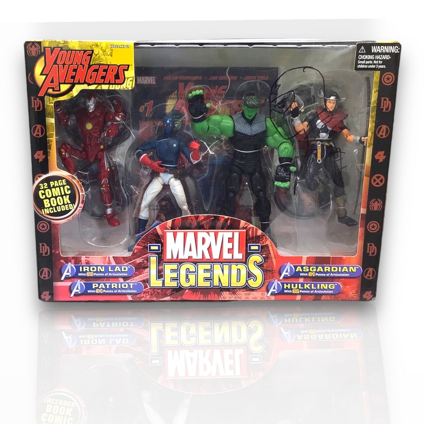 Marvel Legends YOUNG AVENGERS Box Set 4 Action Figures Toy Biz Exclusive 2006 Au