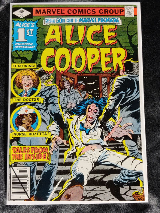 Marvel Premiere #50 - Marvel 1979 - Alice Cooper!