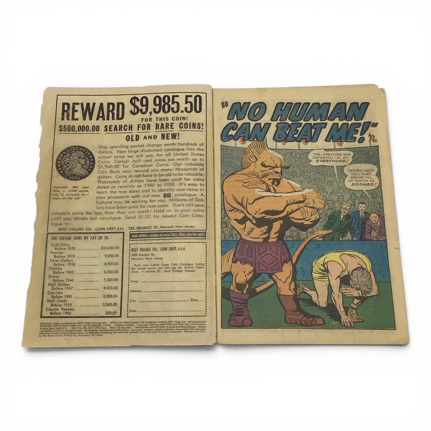 Marvel Strange Tales #98
