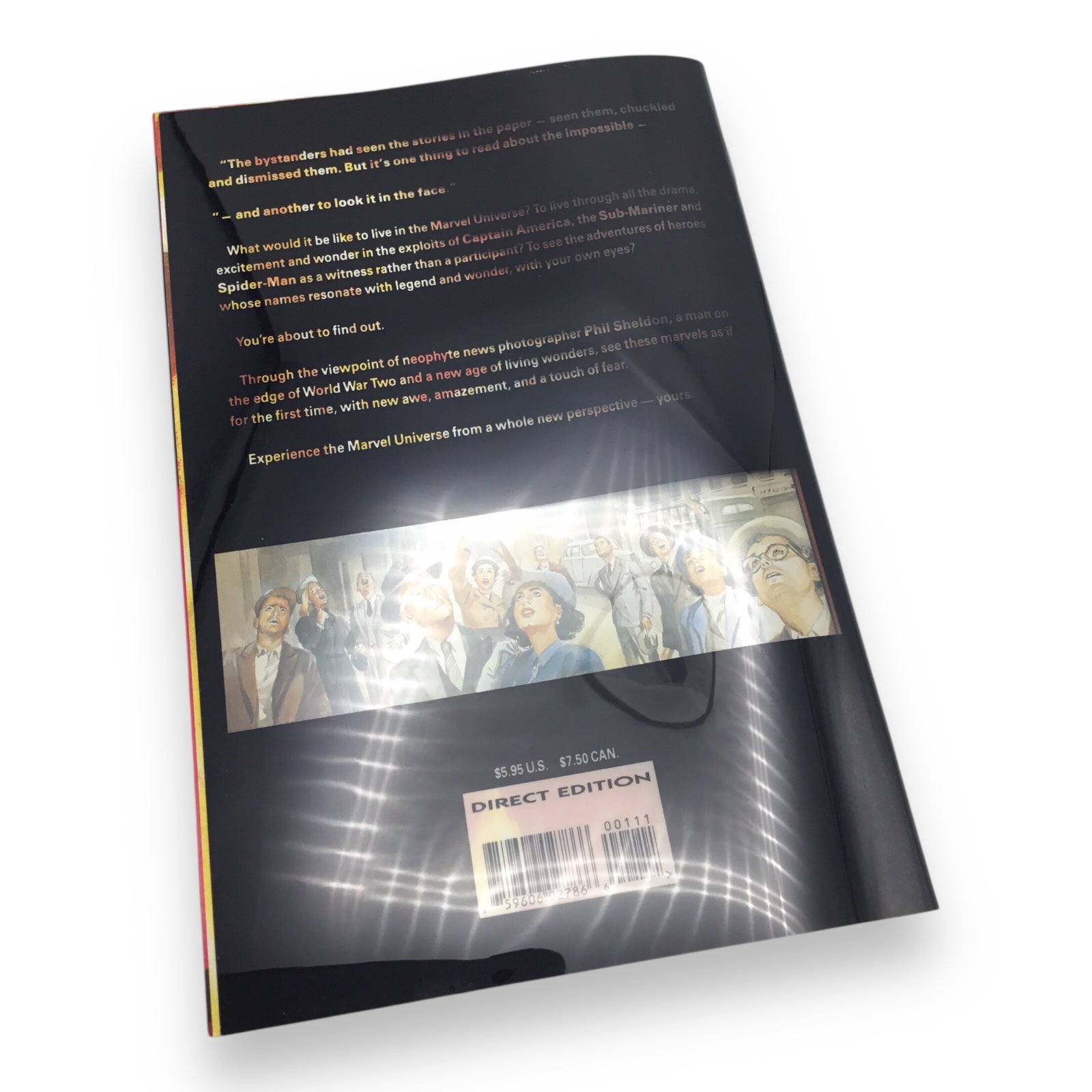 Marvels #1 (1994, Marvel Comics) Signed by Kurt Busiek