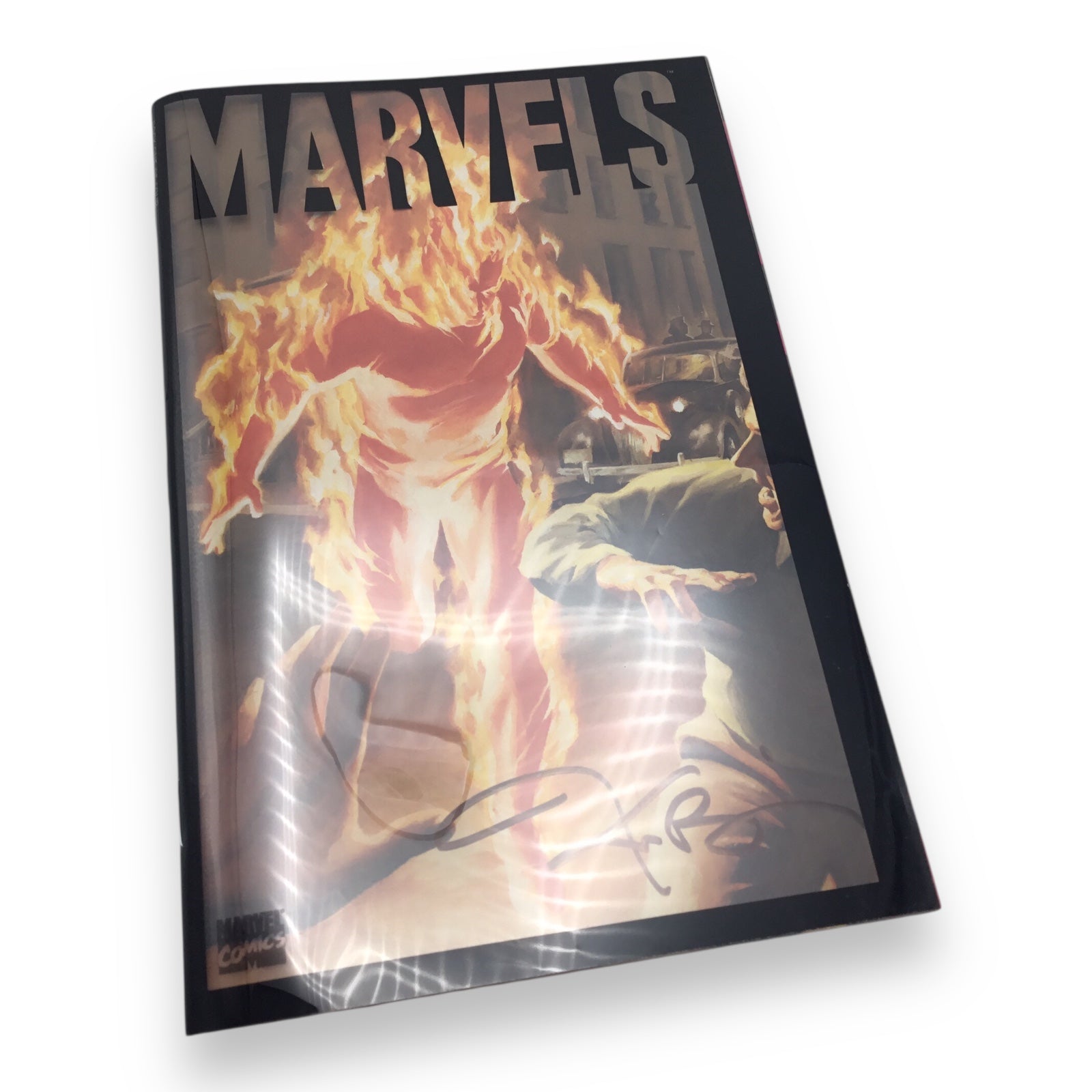Marvels #1 (1994, Marvel Comics) Signed by Kurt Busiek