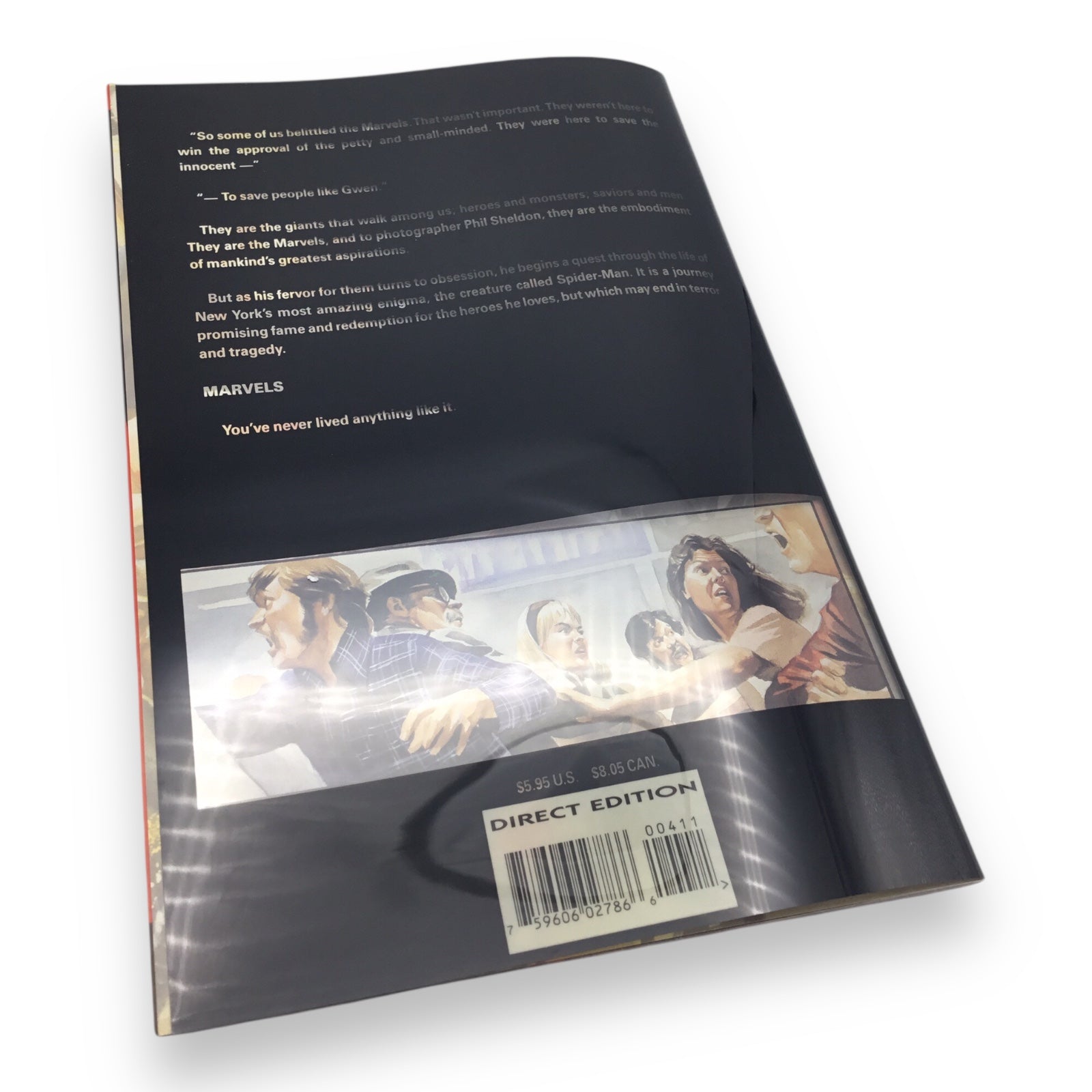 Marvels #4 (1994, Marvel Comics) Signed by Kurt Busiek