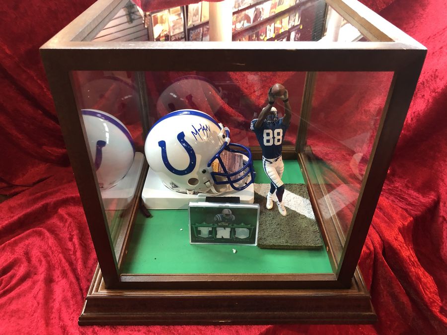 Autographed Marvin Harrison Jr Football