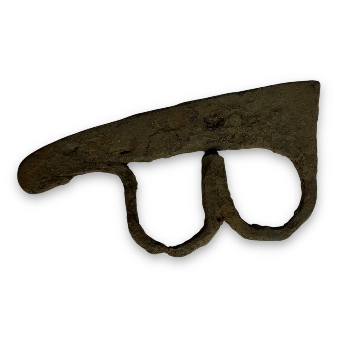 Massive Roman "B" Form Iron Fire Striker | Ancient Fire Starter | c. 2nd-1st Century BC