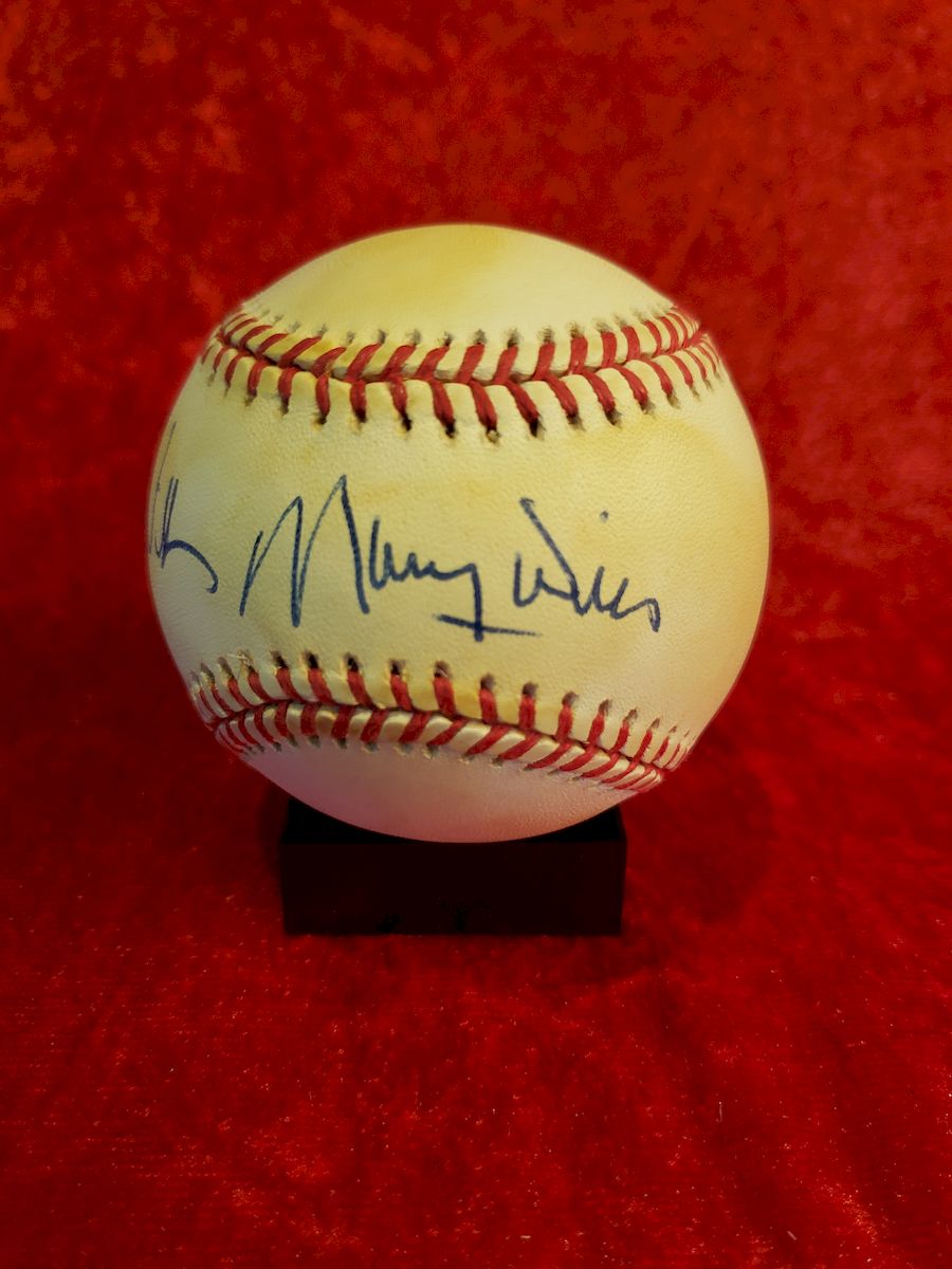 Maury Wills Guaranteed Authentic Autographed Baseball – Collectors  Crossroads