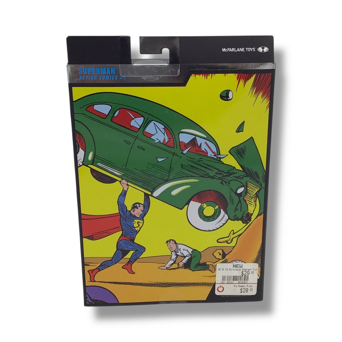 McFarlane Collector Edition - Superman Action Figure | Action Comics #1