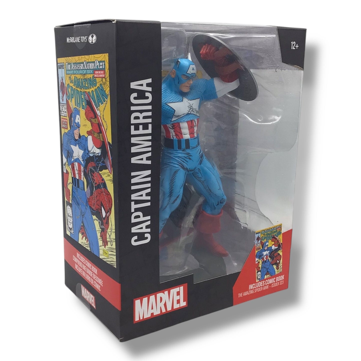 McFarlane Toys 1:6 Figure - Captain America | 'The Amazing Spider-Man' #323