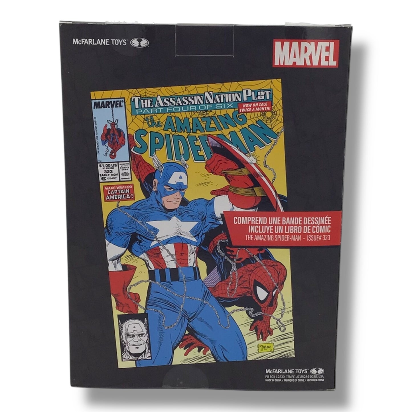 McFarlane Toys 1:6 Figure - Captain America | 'The Amazing Spider-Man' #323