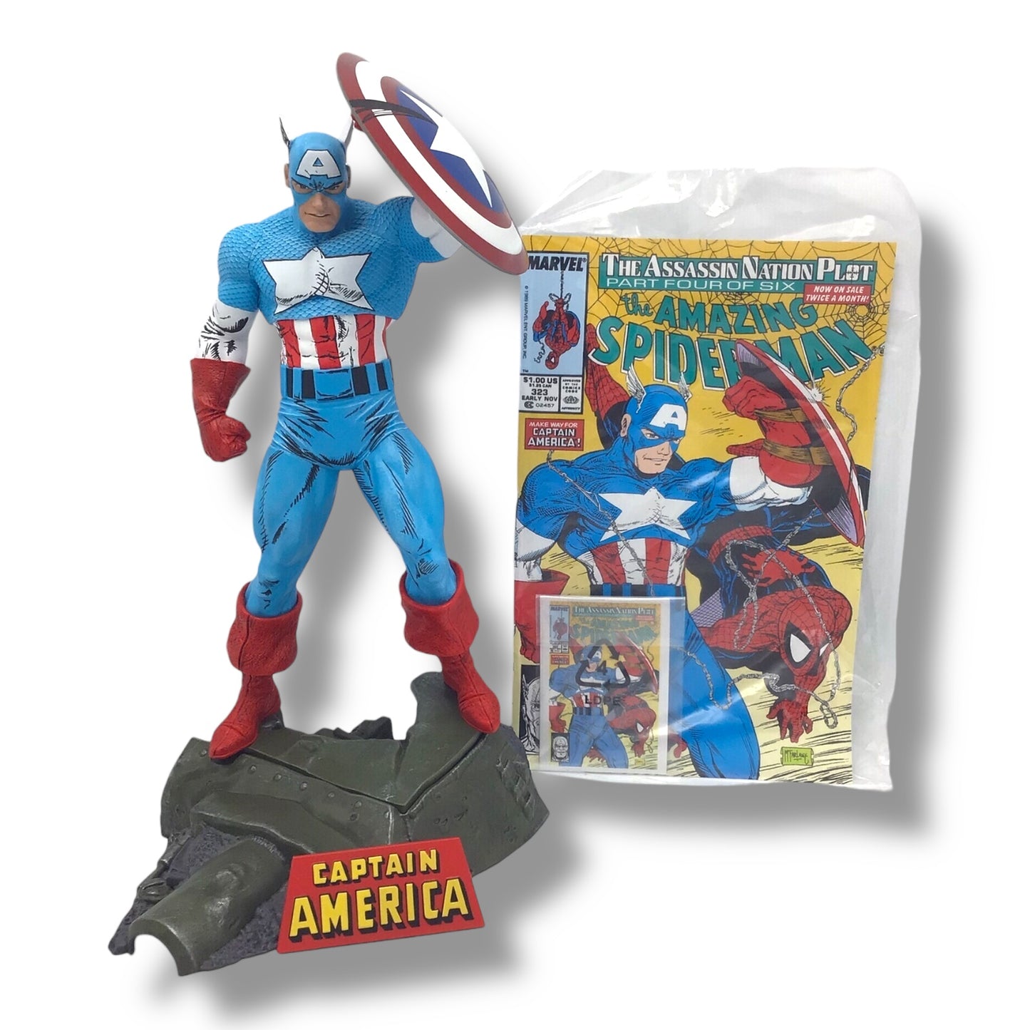 McFarlane Toys 1:6 Figure - Captain America | 'The Amazing Spider-Man' #323