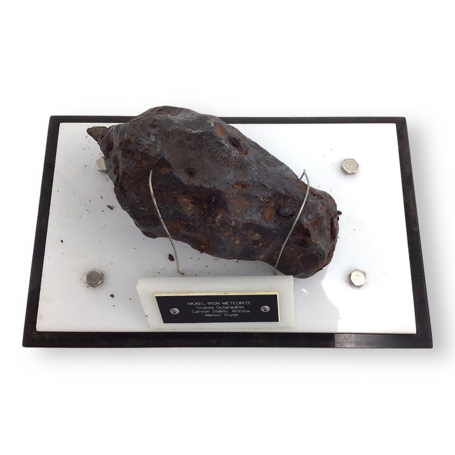 Meteorite, Canyon Diablo, Arizona, 1356G, John A. Lednicky Estate