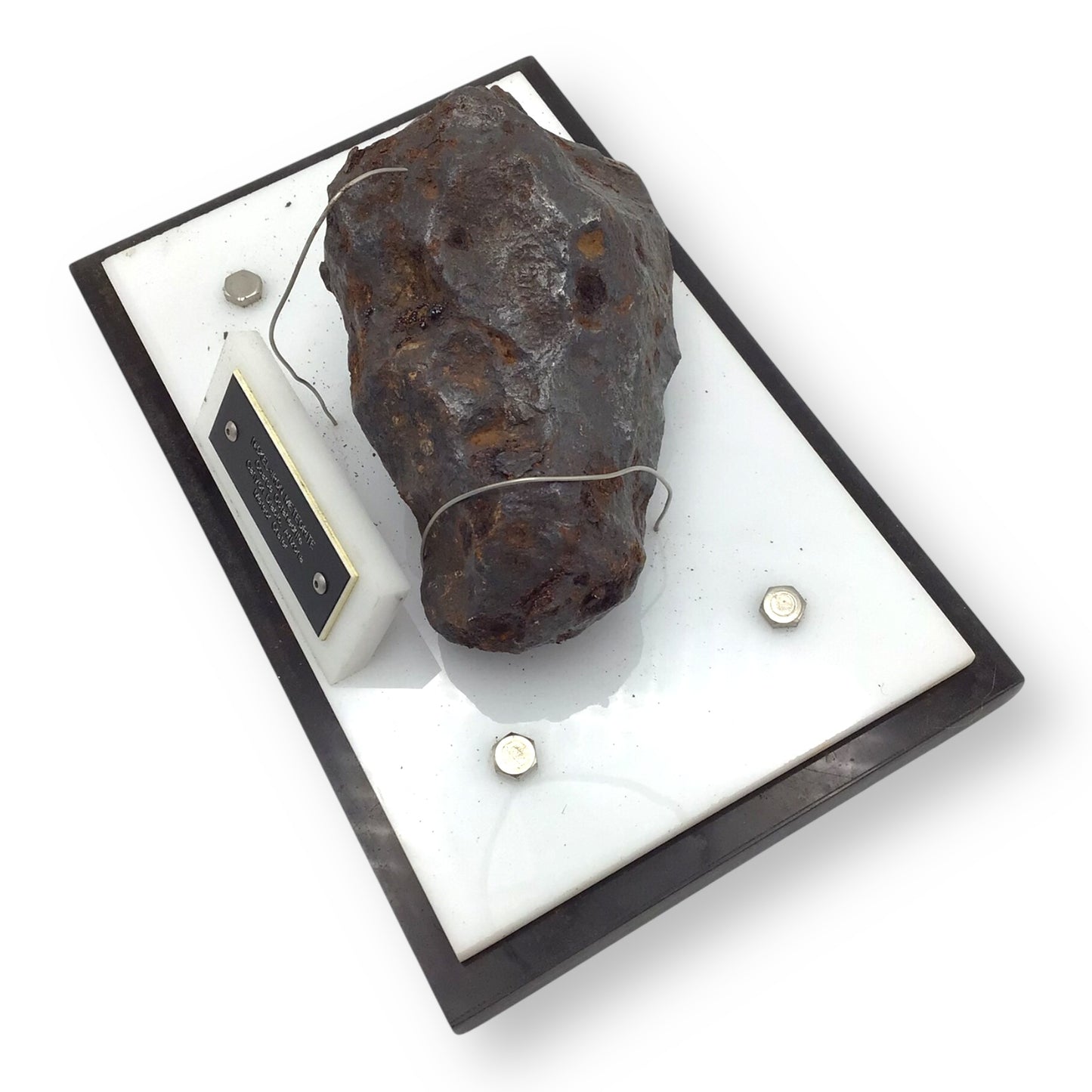 Meteorite, Canyon Diablo, Arizona, 1356G, John A. Lednicky Estate