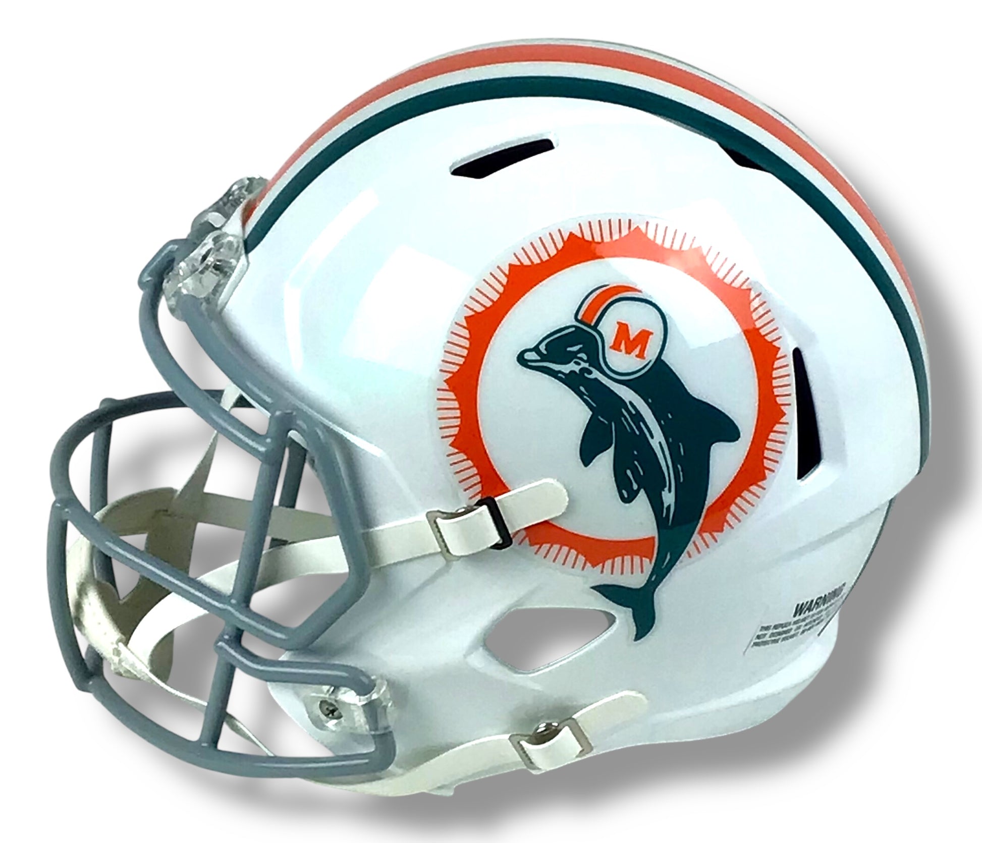 Miami Dolphins Speed Riddell Replica Football Helmet