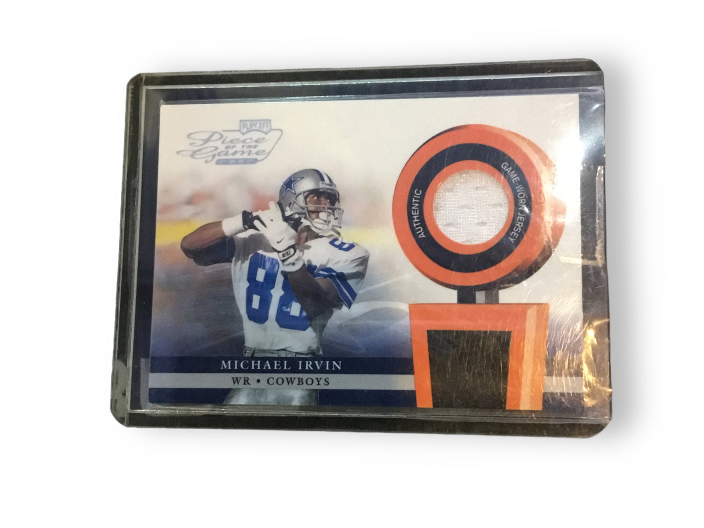 Michael Irvin Cowboys Certified Authentic Autographed Mini-helmet Shadowbox