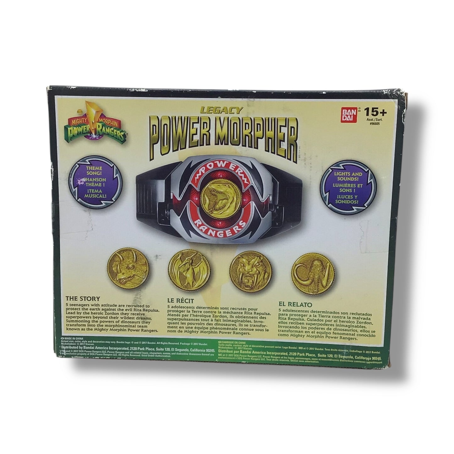 Mighty Morphin Power Rangers - Legacy Power Morpher (Diecast) | Bandai
