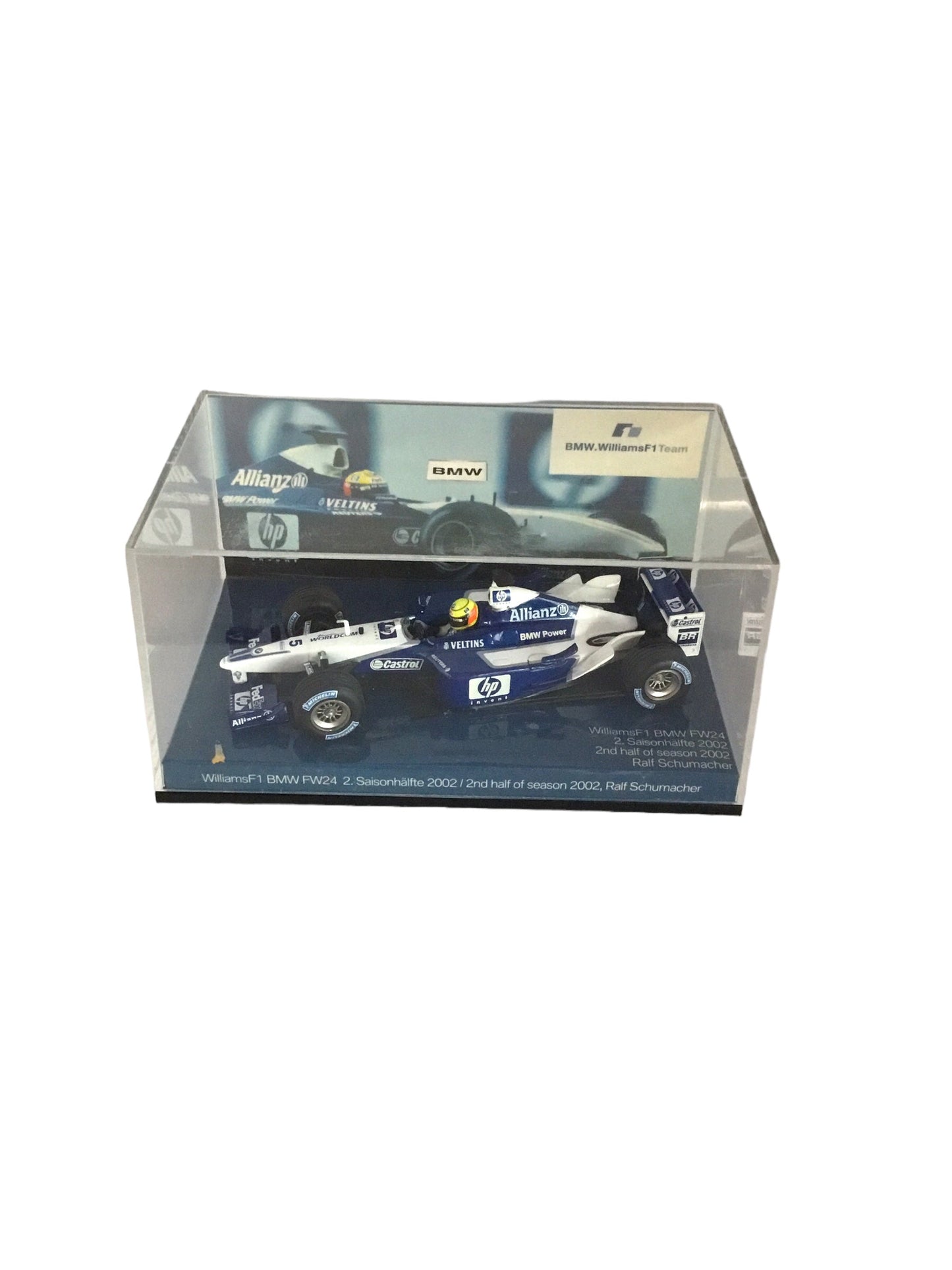 Minichamps 1/43 Williams BMW FW24 R. Schumacher - Dealer Edition - 2nd Half 2002