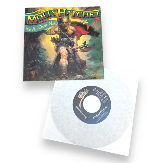 Molly Hatchet It's All Over Now 45 Record Vinyl Epic