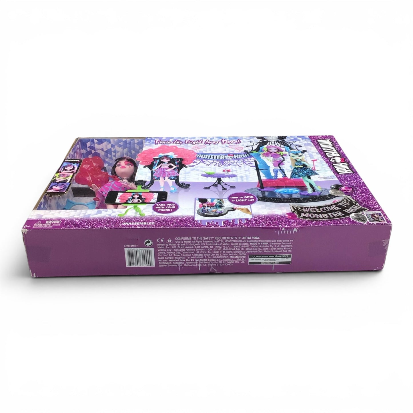 Monster High Dance the Fright Away Playset w/ Draculaura - NIB