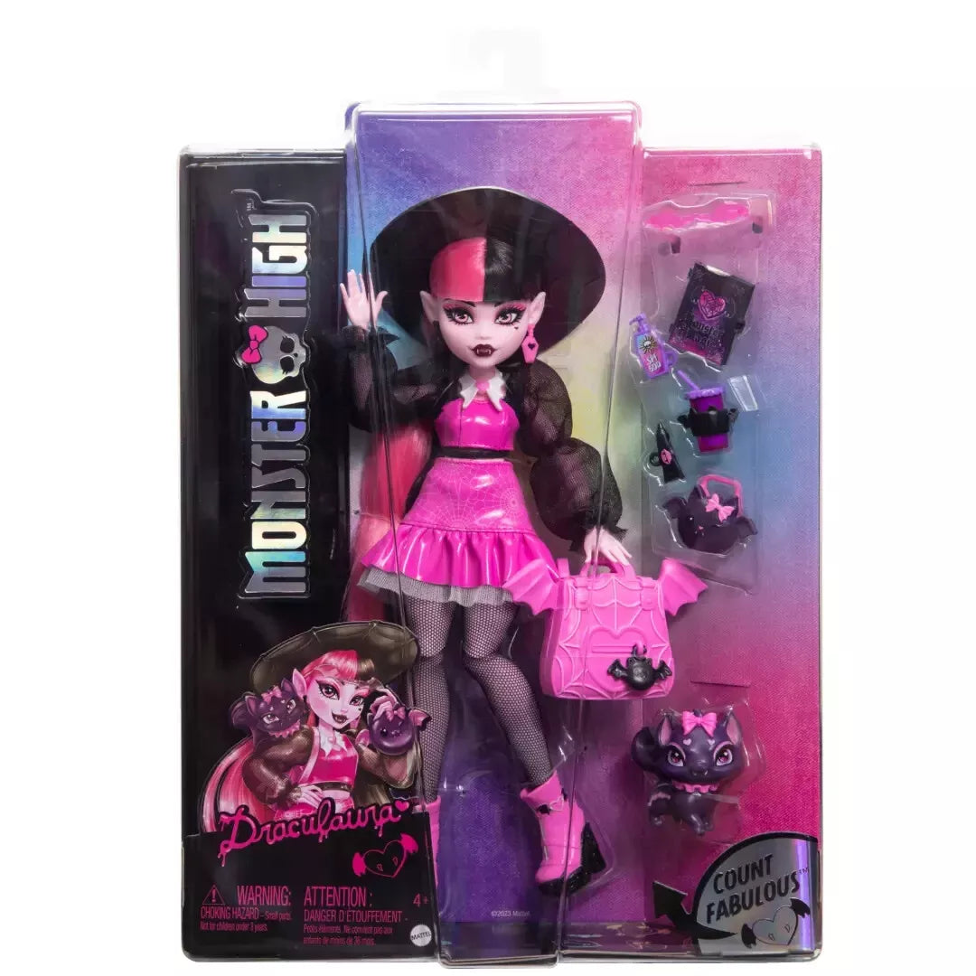 Monster High Doll Draculaura Wicked Cute Vampire Brand New Sealed Monster High Doll Draculaura Wicked Cute Vampire Brand New Sealed