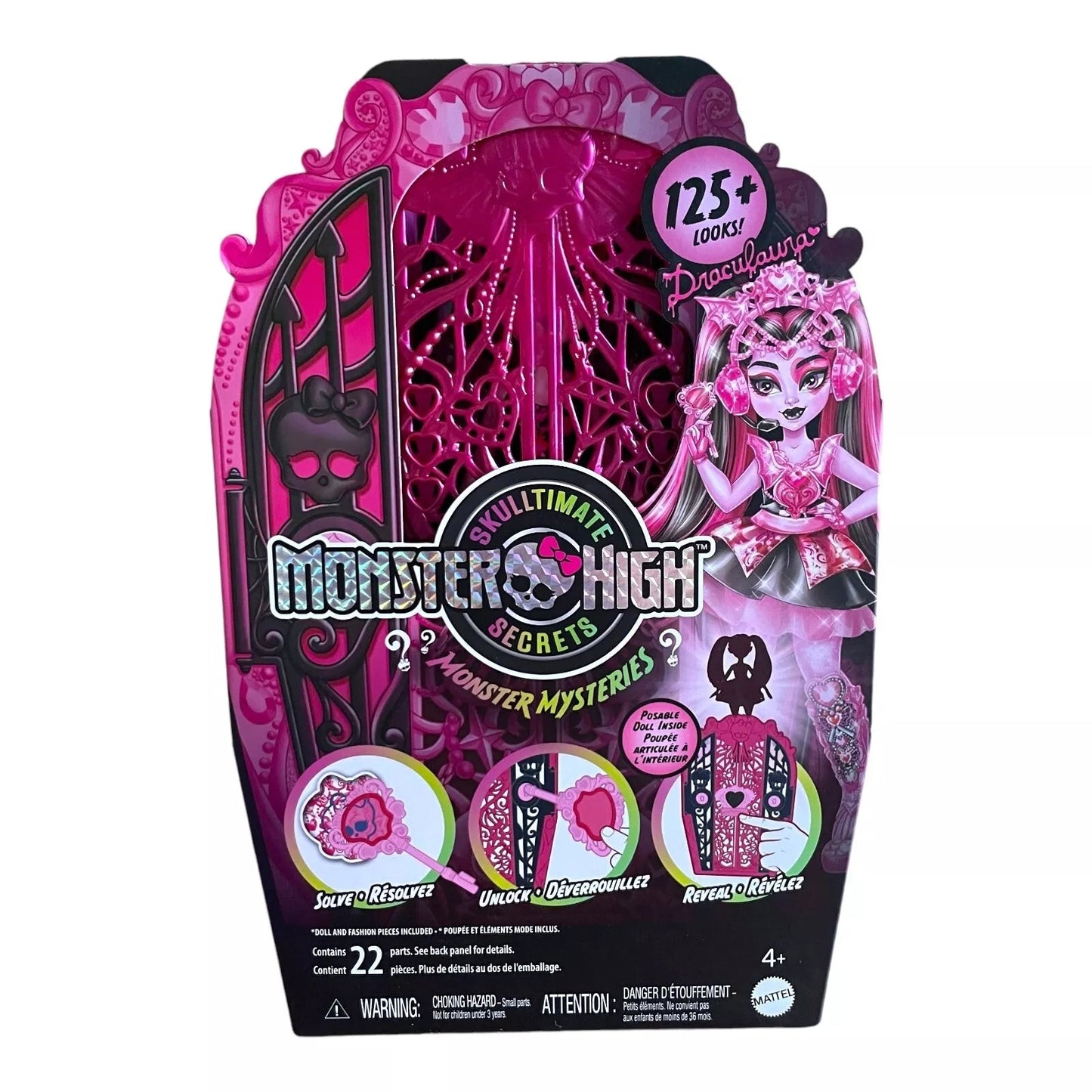 Monster High Skulltimate Secrets Mystery Monsters Draculaura Fashion Doll
