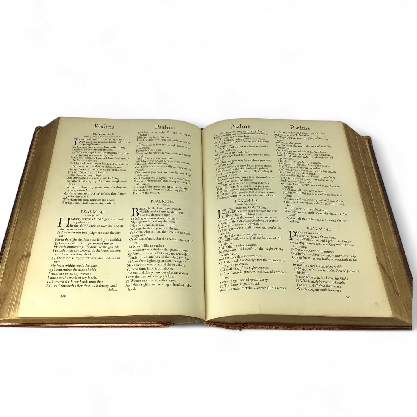 Monumental 1935 King James Oxford Lectern Bible Bruce Rogers Red Goatskin