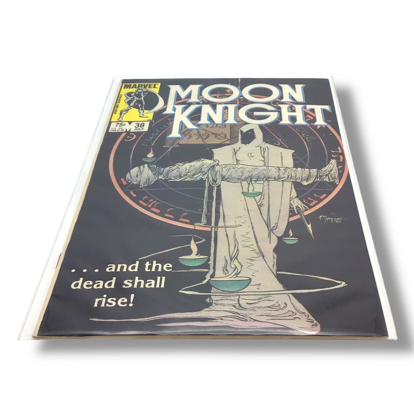 Moon Knight #38 (1984) | Final Issue | Michael Kaluta Cover