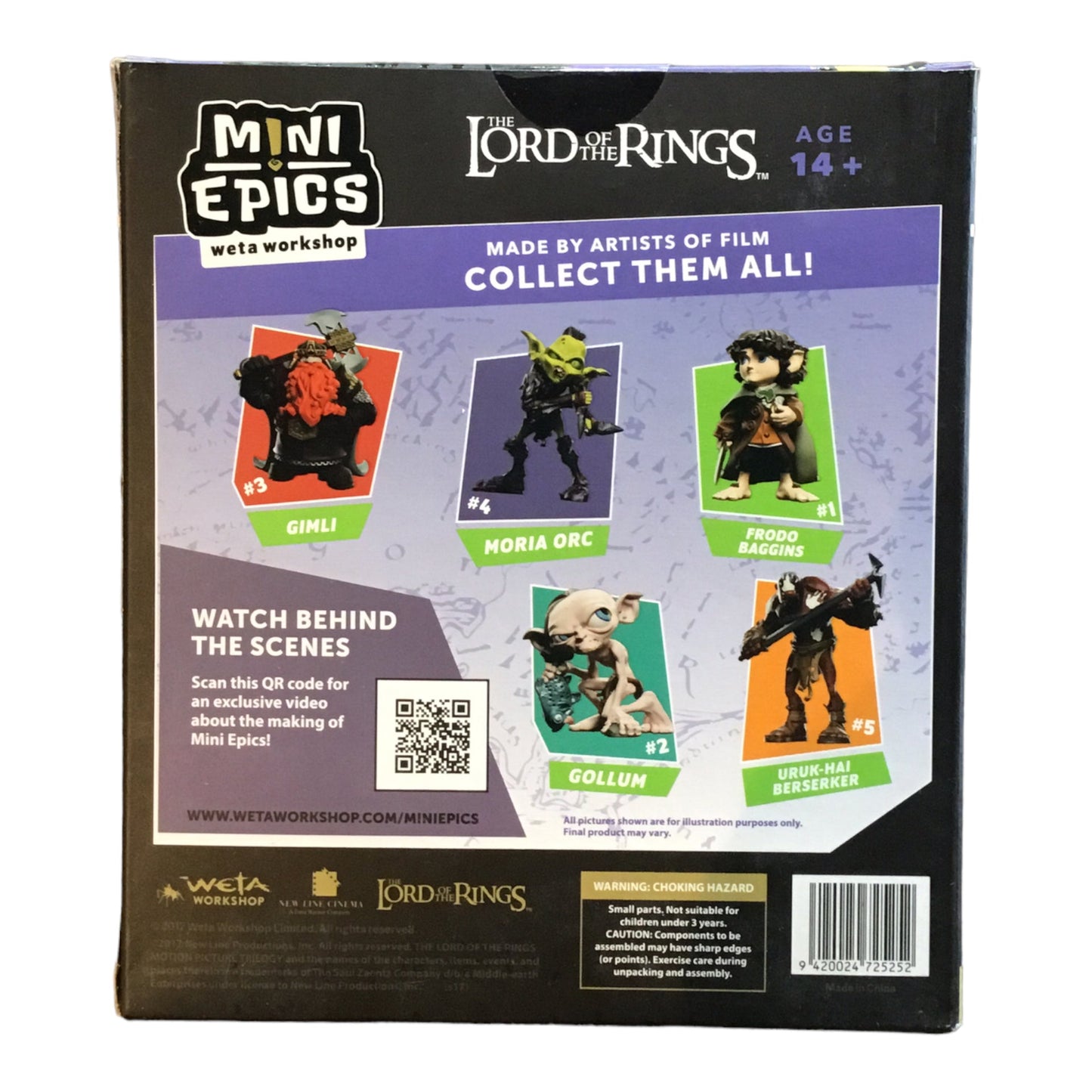 Moria Orc Lord Of The Rings Mini Epics Weta Workshop #4