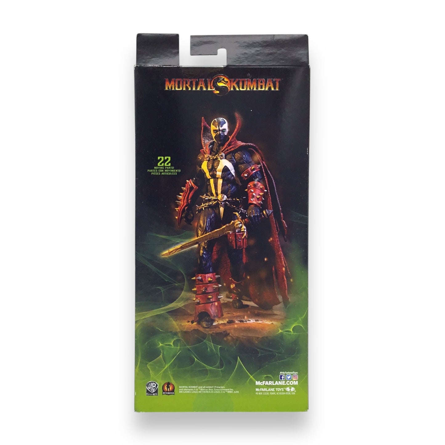 Mortal Kombat Spawn Figure New in Box | McFarlane Toys Collectible