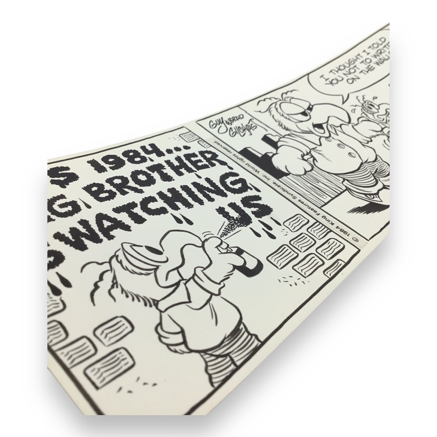 Muppets Original "Big Brother" Daily Comic Strip by Guy & Brad Gilchrist - April 27th, 1984