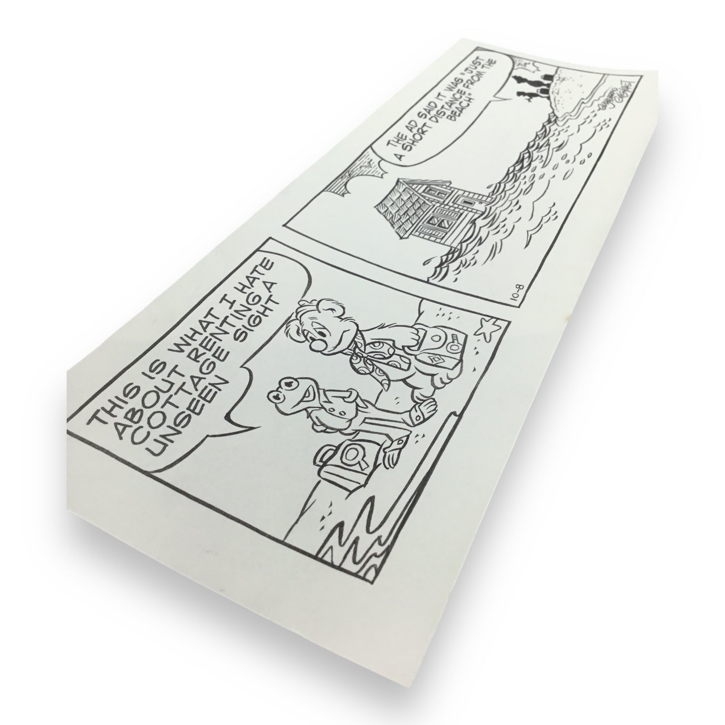 Muppets Original "Cottage" Daily Comic Strip by Guy & Brad Gilchrist - Oct. 8th, 1985