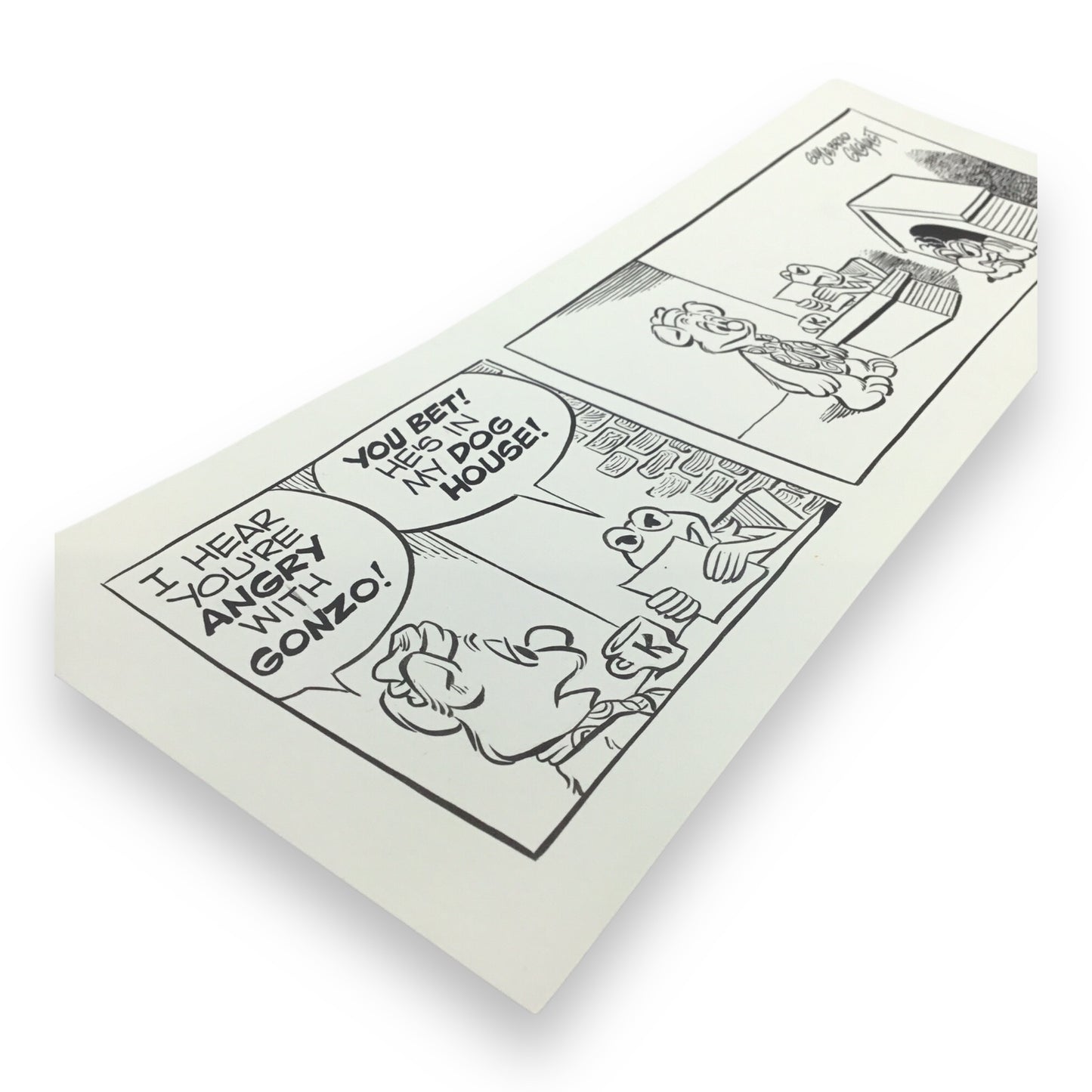 Muppets Original "Dog House" Daily Comic Strip by Guy & Brad Gilchrist - Oct. 21st, 1985