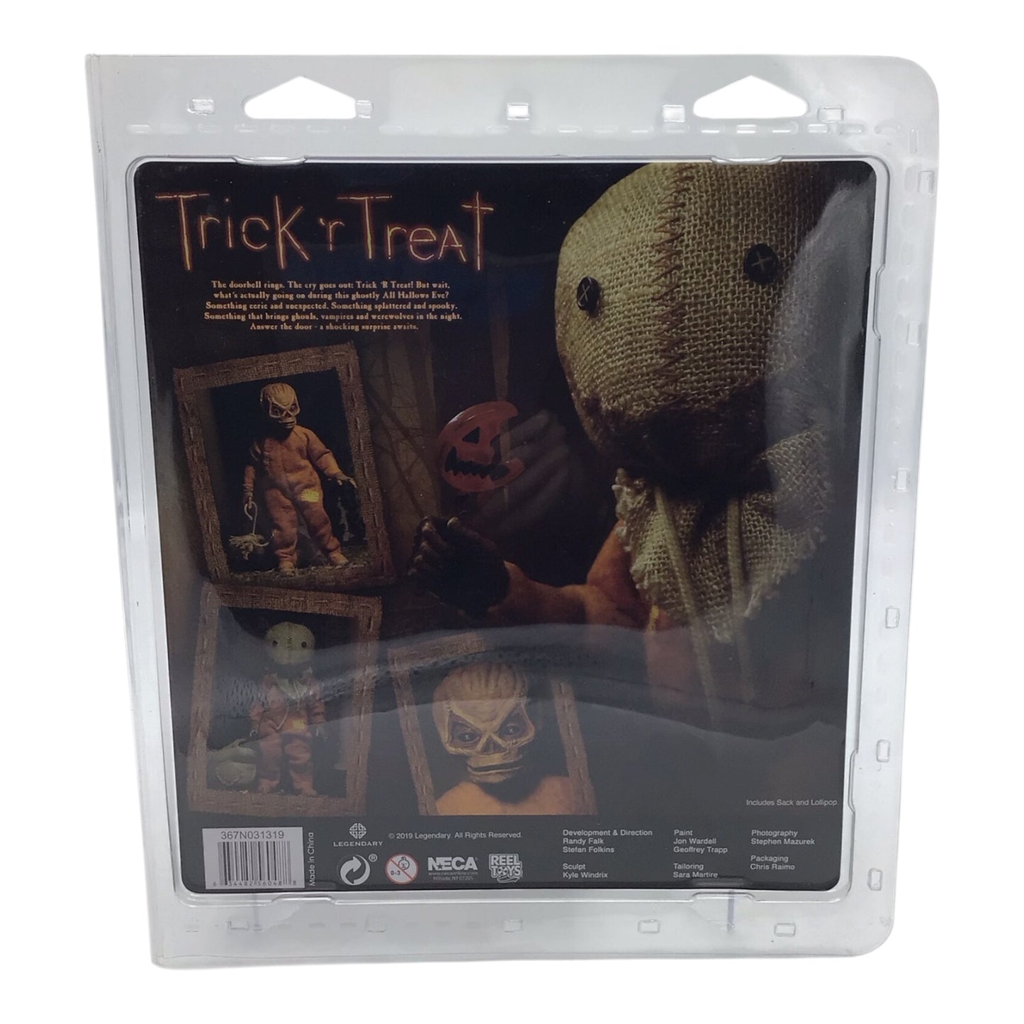 NECA Trick 'r Treat Sam Figure - New in Package