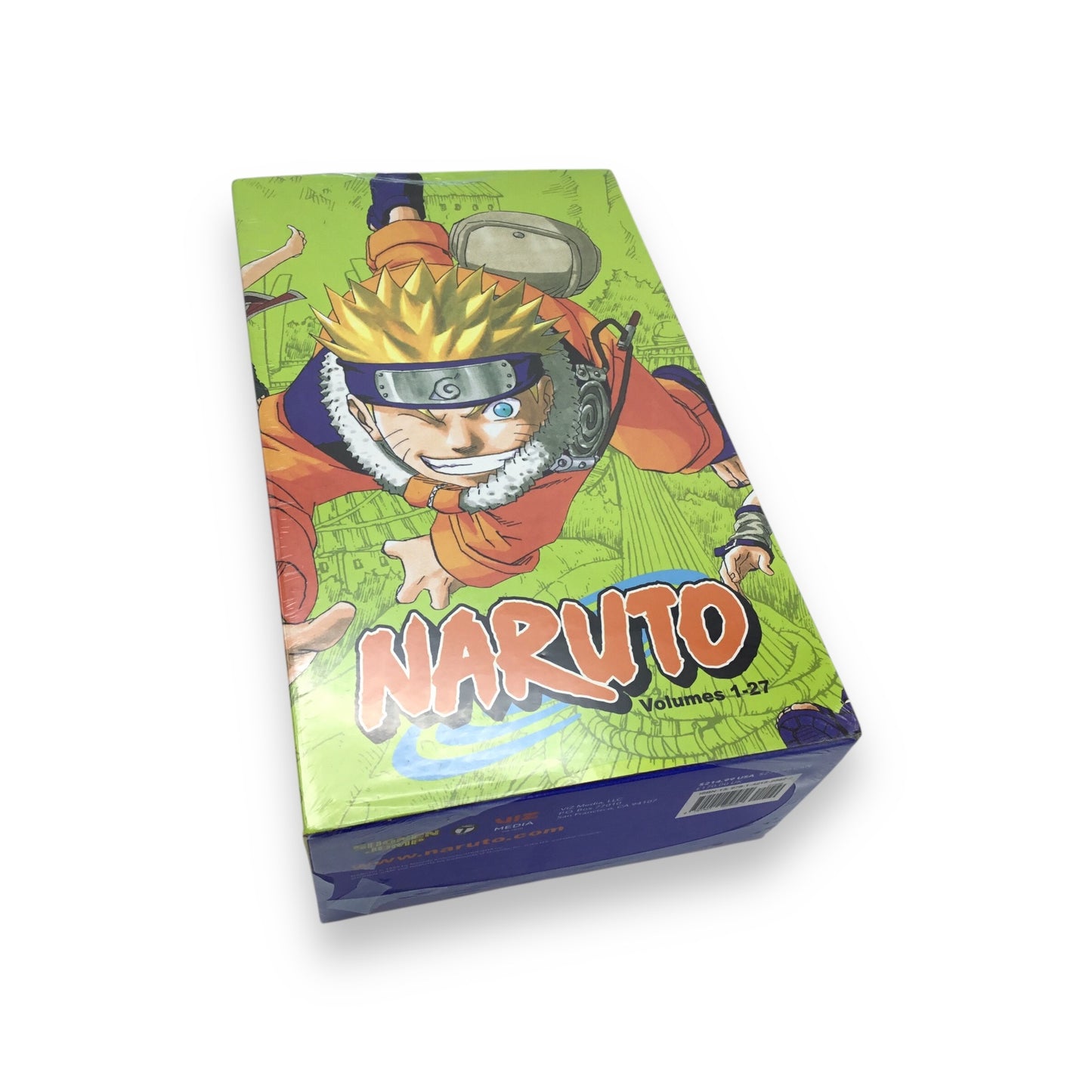 Naruto Vol. 1–27 Manga Box Set | Complete Collection w/ Double-Sided Poster & Special Naruto Booklet | Brand New & Sealed