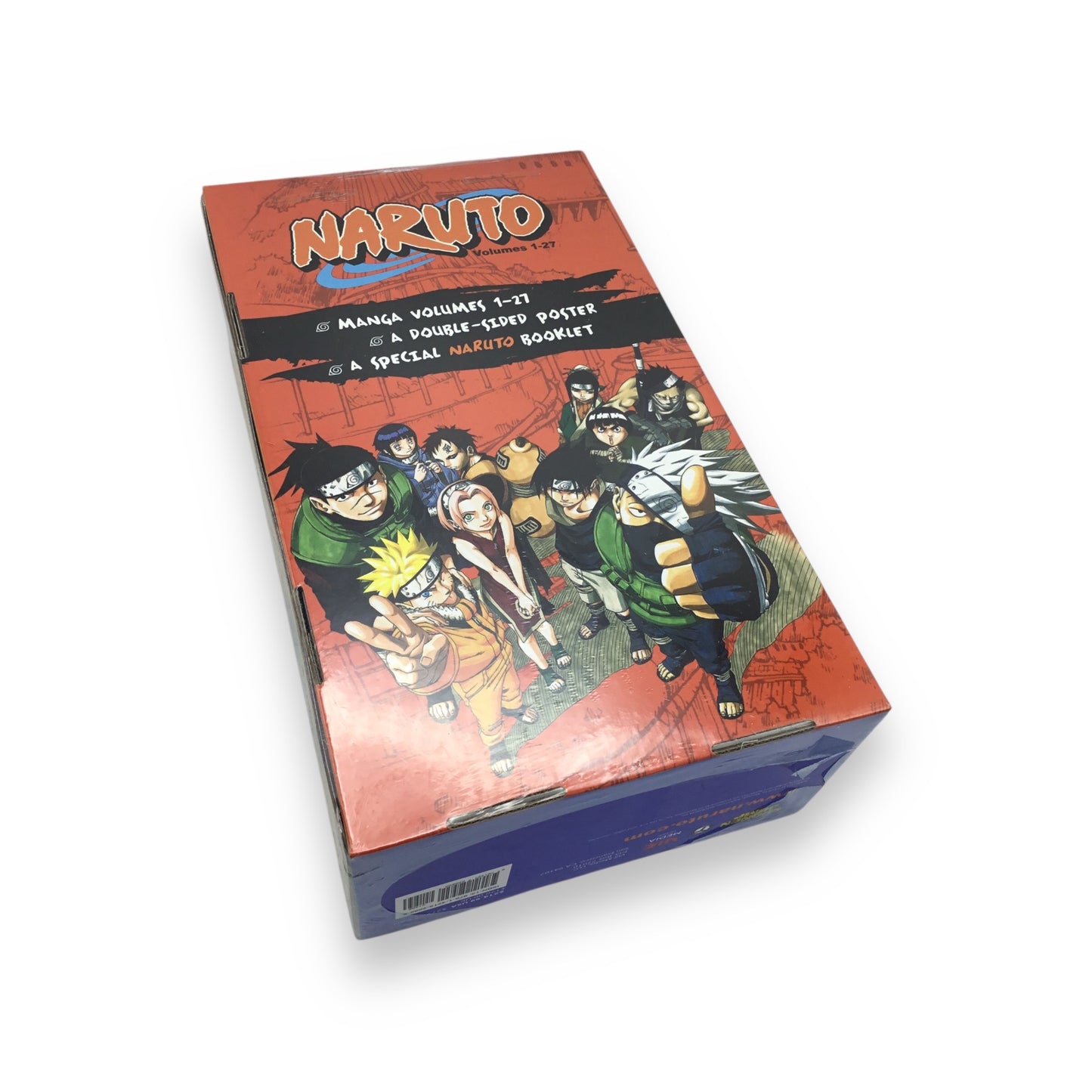 Naruto Vol. 1–27 Manga Box Set | Complete Collection w/ Double-Sided Poster & Special Naruto Booklet | Brand New & Sealed